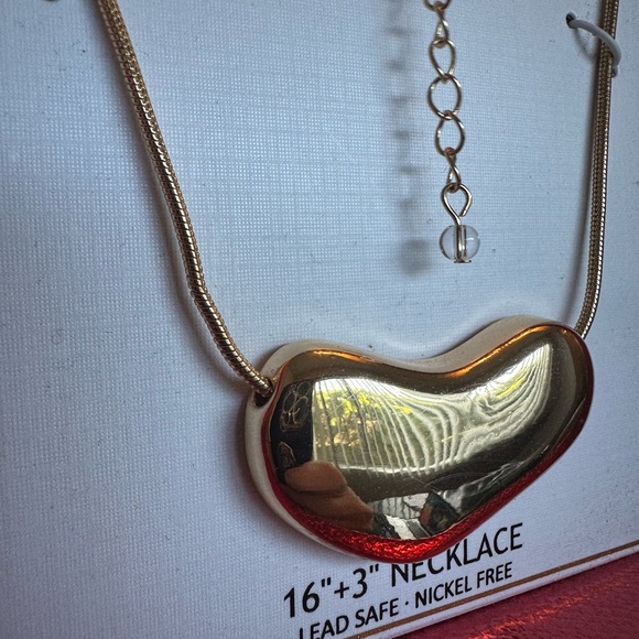 House of Harlow 1960 Gold Plated Pendant Necklace New In Box - Picture 5 of 6